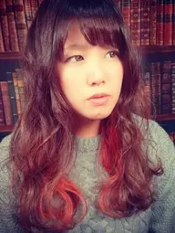 インナーカラー(ブリーチあり)+似合わせカット【西八王子】