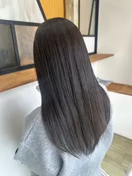 [薬剤除去で頭皮と髪に優しく]似合わせカット+カラー[蟹江]