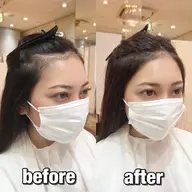 🌟韓国で話題🇰🇷🌟産毛カット＋チャンモリパーマ❣️