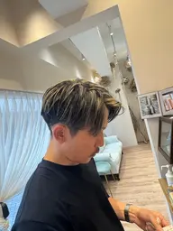 ※メンズのみのメニューになっております‼️得意のメンズハイライトでカッコよく仕上げます🩷是非お待ちしてます✌️