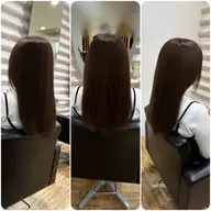 【ミニモ学割U24】【黒・カラー毛の艶形成】広がりを抑えて芯から艶へ✨酸熱トリートメント＋艶専門カット✨