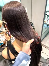 【ダメージレス】プレミアムカラー+3stepコアミートリートメント🧴🫧