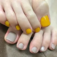 当店オフ込みFOOTワンカラー、ラメグラ(他店オフ代別途追加)