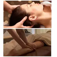 ❤️ミニモ限定特別メニュー❤️ヘッドマッサージ10分+フットマッサージ20分（フットバス付き）頭スッキリ🤩憧れの美脚へ