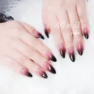 【期間限定】エアブラシふんわりグラデーション体験🖌️ベースカラー有り　オフ込み