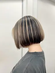 【ブリーチ】カット+ハイライト¥19500（ブリーチ2回）