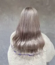 💎【盛れる前髪+顔周りカット❤️‍🔥】付きクーポン💎前処理剤＋ケアブリーチ＋カラー＋艶トリートメント