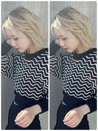 ✨U-22限定✨【ケアブリーチ】＋【ケアカラー】＋【ケアトリートメント】