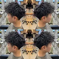 【ご新規様限定🔥】 【スパイキーショート🐝】カット+⚡️アイロンスタイリング⚡️ ¥3900