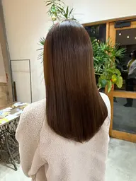 【酸性ストレート＋カット】✨️最新縮毛矯正✨️