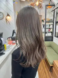 🌈新規🌈ブリーチなしダブルカラーオリーブ系￥18,700→￥9,350