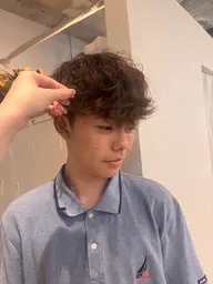 🏳️‍🌈ミニモ学割🏳️‍🌈メンズカット＋シャドウパーマ