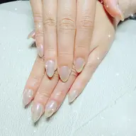 初回【ソフトジェルオフ・ケア込】ミラーネイル(オーロラorカラーミラー）