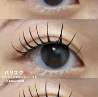 【話題のパリエク✨】パリジェンヌ+エクステでぱっちり目元に👀💗