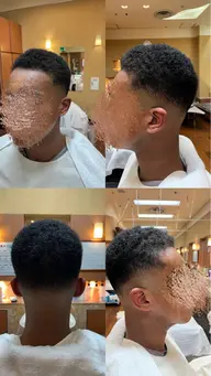 メンズカット➕シャンプー➕セット(眉カット⭕️)フェードスタイル