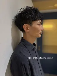 メンズカット＋パーマ