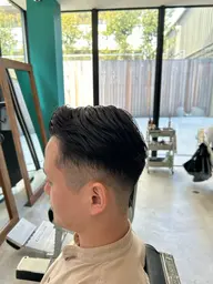 メンズカット+アイロンパーマ