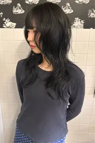 [新規限定]韓国レイヤーカット+カラー+ライトトリートメント