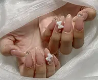 【初回オフ無料】🌸チップ長さだし持ち込みデザイン（6本）