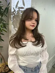 【期間限定】ワンカラー➕カットモデル✂️艶感たっぷりワンカラーで可愛くします🐩♡レイヤー/ロング/ボブ