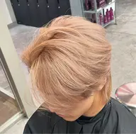 カット+ケアダブルカラー(ケアブリーチ+ケアカラー+3stepトリートメント)