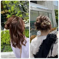 【洋装ヘアセット】お呼ばれやお出かけにいかがでしょうか⟡.·