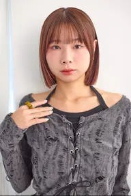 💜前髪縮毛矯正💜