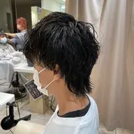 メンズカット【ウルフ】+シャンプー