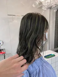 似合わせカット+透明感抜群ハイライトカラー◎