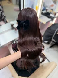 【♡🌸期間限定🌸♡】✨️🎀 ケアカラー+高保湿3stepトリートメント 🎀✨️ ロング料金なし💎