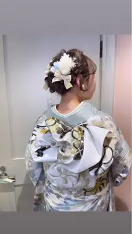 成人式✨卒業式🎓ヘアセット🎀🤍