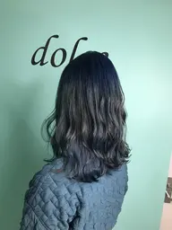 【炭酸スパ付き】カット+潤艶カラー+超音波Tr+炭酸スパ ¥10400