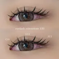 🤍セーブル100本🤍➕美容液コーティング（カシミアフラットラッシュ➕¥1,100）