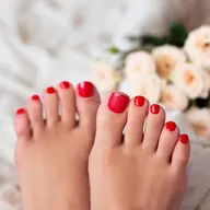 大人気のパラジェル使用◎オフ無料❣️footワンカラーorラメグラ