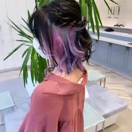 インナーカラー(ケアブリーチ)+1stepトリートメント