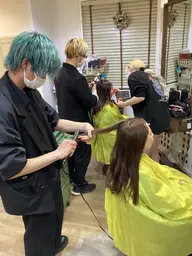 【サロン見学者限定】☀️✂︎美容学生さん限定クーポン💫 🟪🟨🟦カラー🟦🟨🟪
