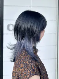 人気のため専用メニュー作りました！🙇🏻‍♀️伸びてもクラゲにならないウルフカット🐺シャンプークレンジング炭酸泉！