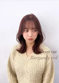 【前髪カット+髪質改善カラー+3ステップトリートメント💎】