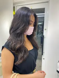 【トリートメント付き】🖤コテ巻き風ロングパーマ🖤※注意事項あり