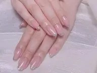 🌻ガラスフレンチorミラーフレンチorフレンチ(ベース込み)❣️ソフトジェルオフ込み