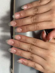【オフあり】フレンチネイル💅(クリアベース)