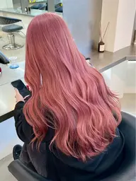 【18:00以降​〜​】🍒リタッチブリーチ(2cm以下)🍒➕うる艶カラー✨