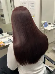 【🌟髪質改善🌟】　　　　　　　　　　　　　　　　　　　カット＋縮毛矯正＋トリートメント🫧✨