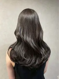 ≪ちゅるんとした手触りに💎≫透明感ケアカラー+4Stepトリートメント