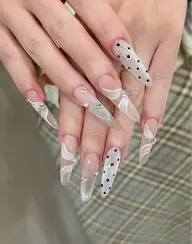 40%🈹ミニモ限定【Handソフトジェルオフなし☆チップ長さだし】10本持ち込みアート¥9520