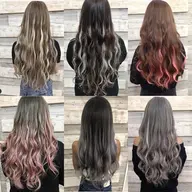 毛量増やしたい方、イメチェンしたい方必見😳シールエクステ🌈🌈40本❣️