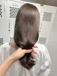 🎀カット＋艶カラー（イルミナ/アディクシー等のケアカラー使用）＋髪質改善TOKIOトリートメント🎀　¥14,800