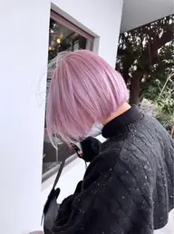 【🌻ご新規様限定🌻】カット・カラー・ブリーチ・トリートメント✨✨※ケアブリーチ追加¥2000-