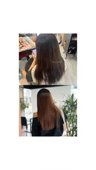 《ご新規様50%off》髪質改善ストレートパーマ🌀クイックトリートメント付き🉐※ボブの長さの料金