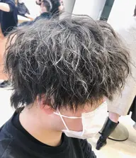 メンズ限定🔥ツイストスパイラルパーマ（カット込み）+眉カット